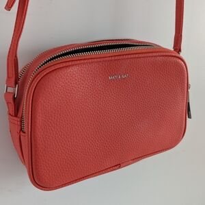 Matt & Nat Red Crossbody Bag